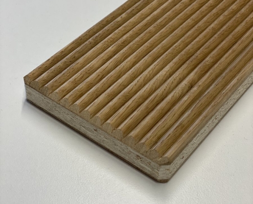 pannello fresato canettato