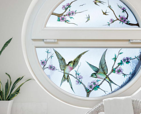 Finestra Bagno ad Oblò in PVC